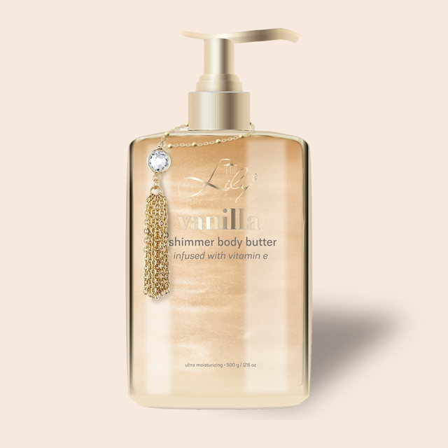 Melanin Glow: Vanilla Shimmer Body Butter